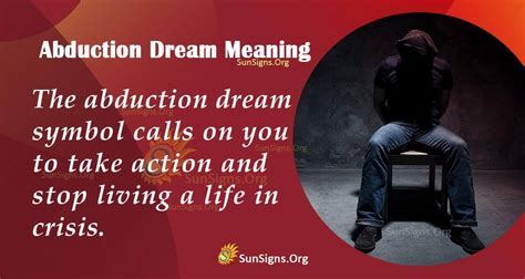 Meanings of a Friend's Abduction in Dreams