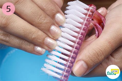 Nail Brush and Soaking: Effectively Cleansing Your Nails