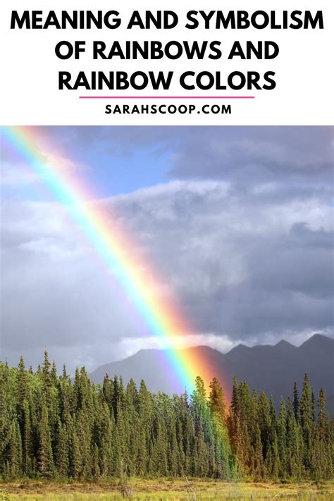 Nature's Canvas: The Symbolic Significance of Rainbows in Various Cultures