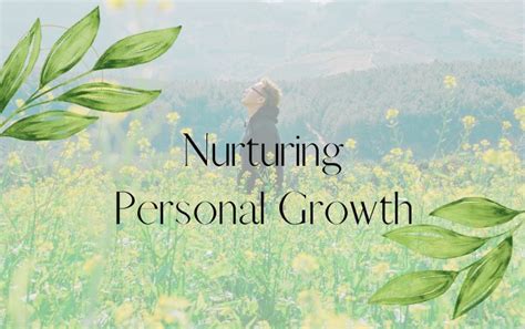 Nurturing Personal Growth in the Context of a Partnership