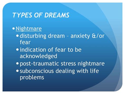 Overcoming Fear: Psychological Perspectives on Dealing with Disturbing Dream Experiences