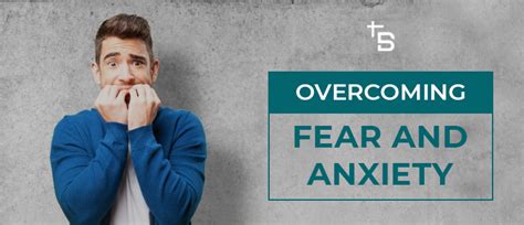 Overcoming Fear and Anxiety Triggered by the Terrifying Vision