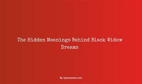 Possible Meanings and Insights from Dreams of Becoming a Widow