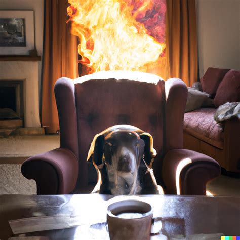 Psychological Insights on Dreaming of a Canine Engulfed in Flames