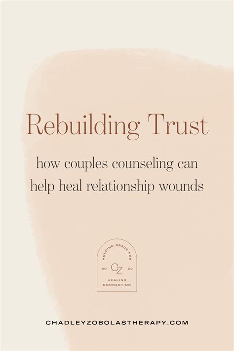 Rebuilding Trust and Strengthening the Connection