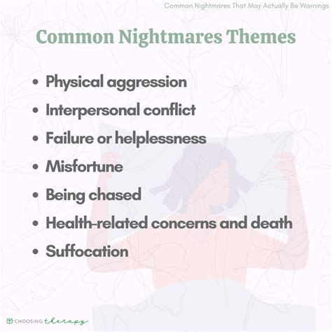 Recognizing common themes in violent nightmares