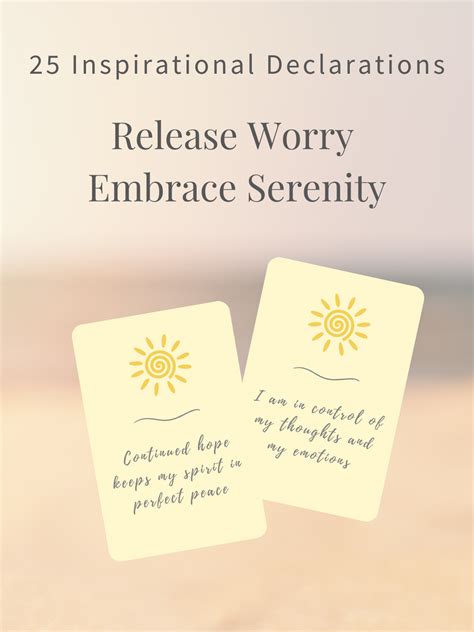 Releasing Negative Emotions and Embracing Serenity