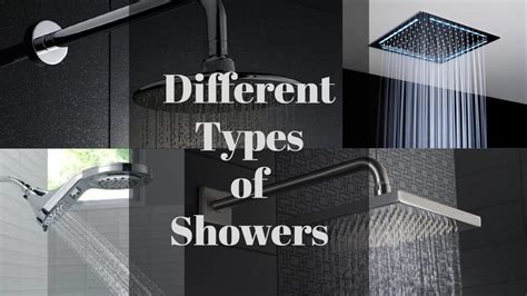 Research Different Shower Types and Systems