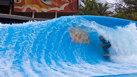 Ride the Waves in the Enormous Wave Pool Experience