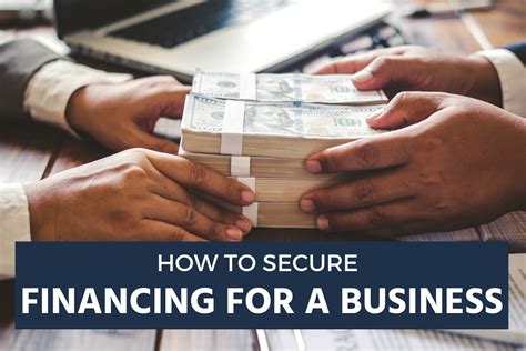 Securing Financing and Legal Considerations