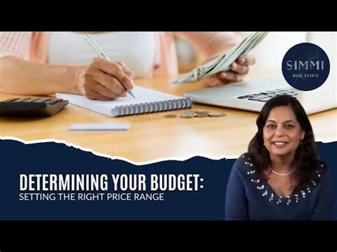 Setting a Budget: Determining Your Price Range