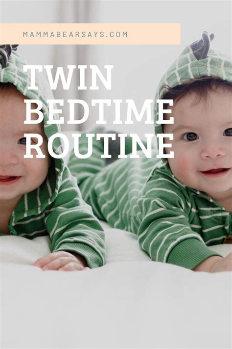 Sleep Tight: Navigating the World of Twin Bedtime Routines