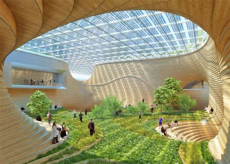 Sustainable Architecture: Innovations and Future Possibilities of Crystal Structures