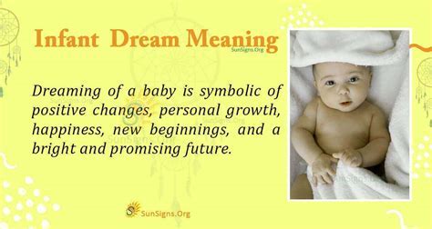 Symbolism of Embracing an Infant in Dreams