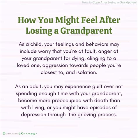 Talking Through the Pain: Support Systems for Grandparents after Losing a Granddaughter