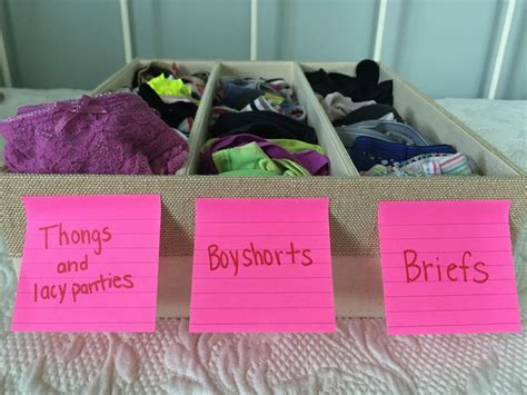 The Art of Organizing Your Underwear Collection