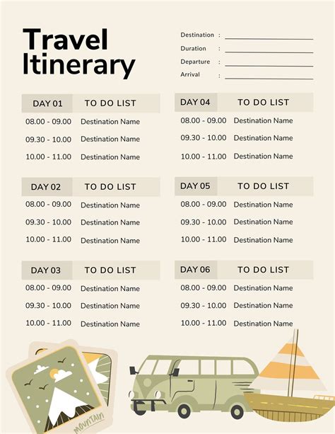 The Art of Planning: Crafting Your Ideal Itinerary