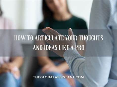 The Benefits of Voicing Your Thoughts: How Articulating Your Feelings Can Enhance Your Well-Being