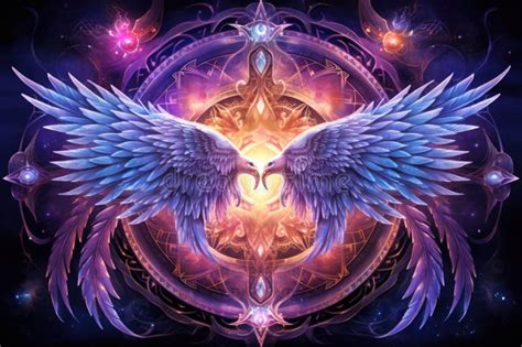 The Connection Between Luminous Plumage and Celestial Presences in the Realm of Dreams