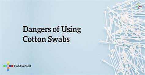 The Dangers of Using Cotton Swabs and How to Prevent Them