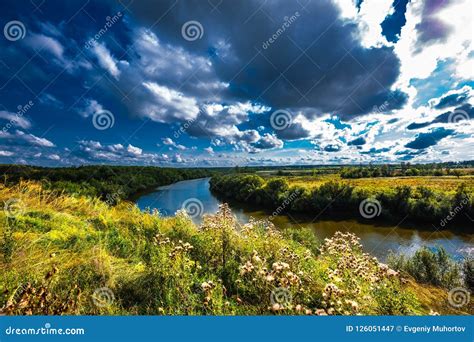 The Enchanting Landscape of a Russian Summertime