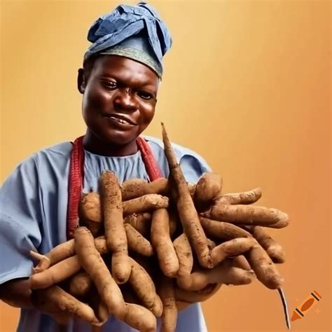 The Enchanting Vision of a Bountiful Yam Yield