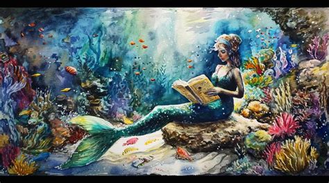 The Enchantment Surrounding Mermaids in Literature and Art