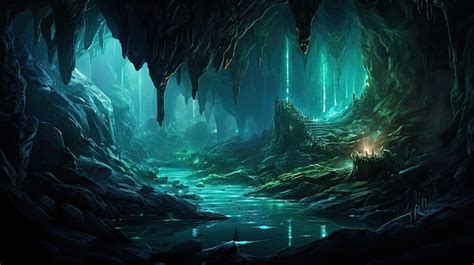 The Enchantment of an Enigmatic Obsidian Cavern