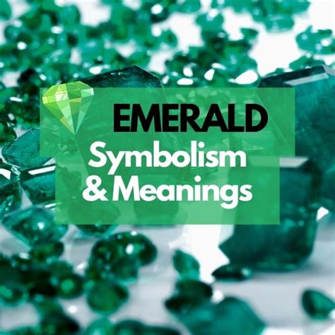 The Enigma of Emerald: An Emblem of Rebirth, Flourishing, and Metamorphosis