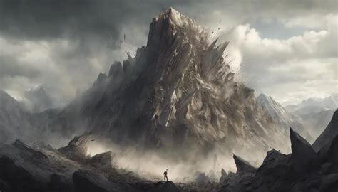 The Enigma of a Collapsing Mountain in Dreams