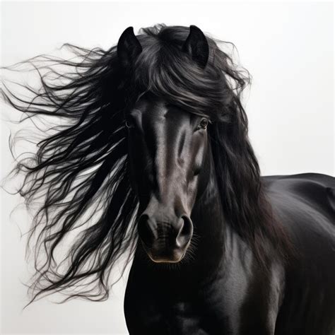 The Enigmatic Allure of the Ebony Equine