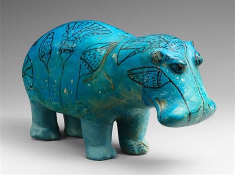 The Enigmatic Blue Hippo: An Enchanting Creature from Ancient Mythology