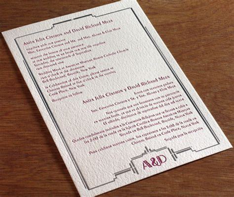 The Enigmatic Language of Death's Heart Wedding Invitations