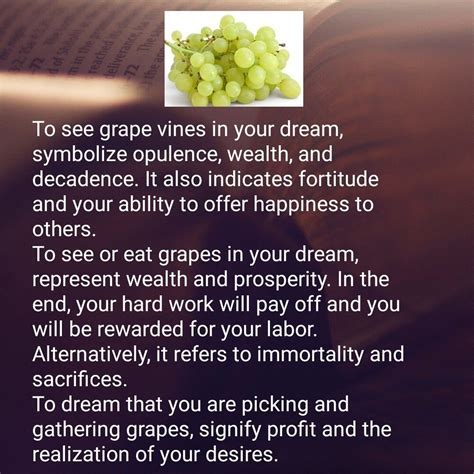 The Enigmatic Significance of Dreaming About Grapes