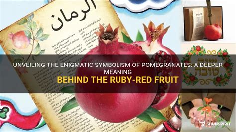 The Enigmatic Symbolism of Pomegranates in the Intricate Realm of Dream Deciphering