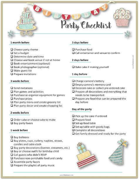 The Essential Party Checklist: How to Ensure a Smooth and Stress-Free Celebration