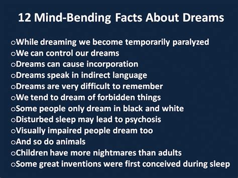 The Fascinating Complexity of Dream Conclusions