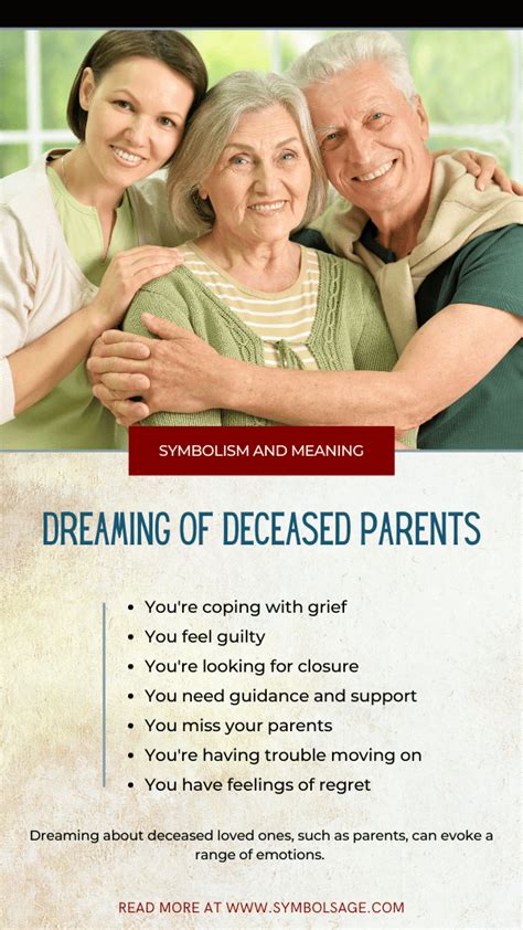 The Fascinating Phenomenon of Dreaming about a Departed Parent