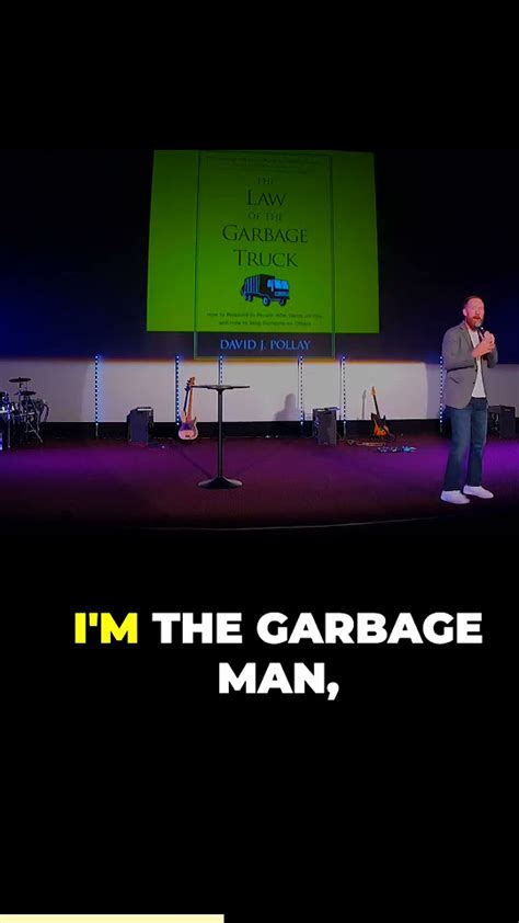 The Garbage Truck as a Metaphor for Personal Growth