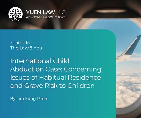 The Global Perspective: Infant Abduction as an International Issue