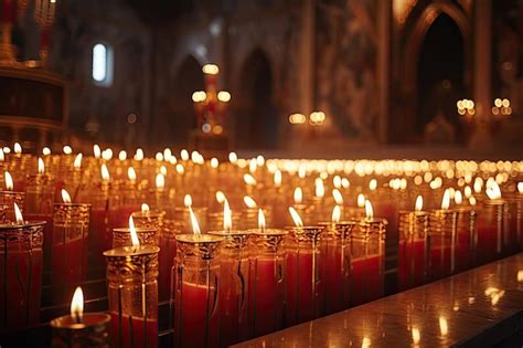 The Harmony and Communal Nature of Illuminating Candles within Sacred Spaces