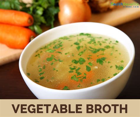 The Health Benefits of a Nourishing Vegetable Broth