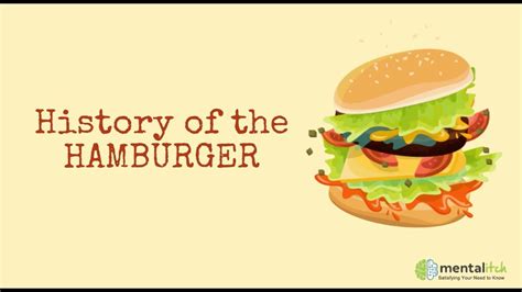 The History and Evolution of the Burger