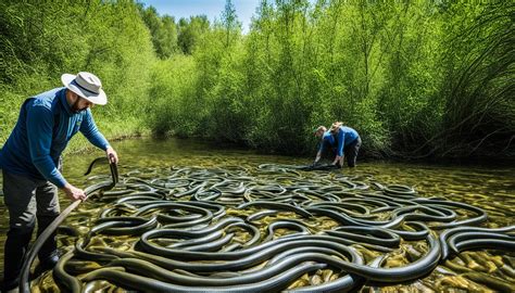 The Impact of Human Activities on the Abundance of Smaller Eel Species and Conservation Efforts