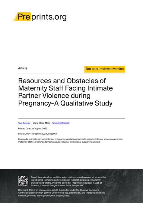 The Impacts of Pregnancy on Dreams of Violence: Exploring the Effects of Maternity on Violent Dream Imagery