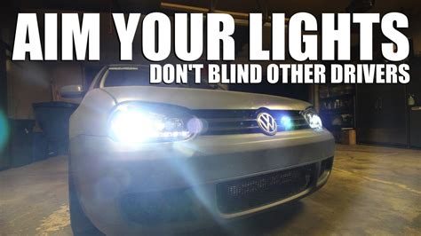 The Importance of Properly Adjusted Headlights