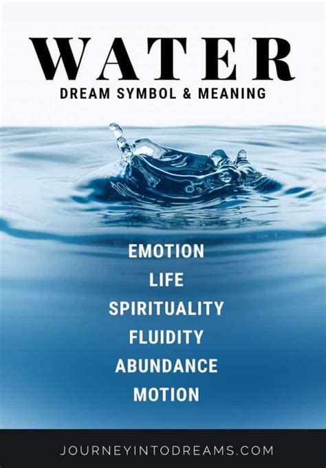 The Importance of Water in Dreams Associated with the Process of Childbirth: A Journey into Symbolism