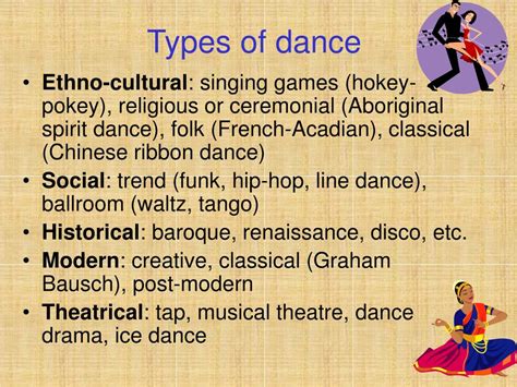 The Interpretations of Various Dance Styles