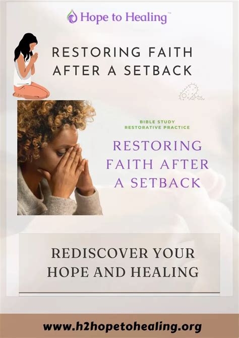 The Journey towards Healing: Restoring Faith and Rekindling Bonds