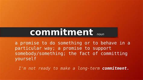 The Meaning of Endless Commitments